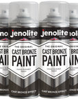 Cast Bronze Effect Spray Paint |4 x 400ml | Multi Surface Spray Paint
