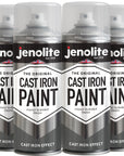 Cast Iron Effect Spray Paint | 4 x 400ml | Multi Surface Spray Paint