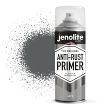 Anti-Rust Primer Spray Paint | 4 x 400ml | Grey | Metal Primer