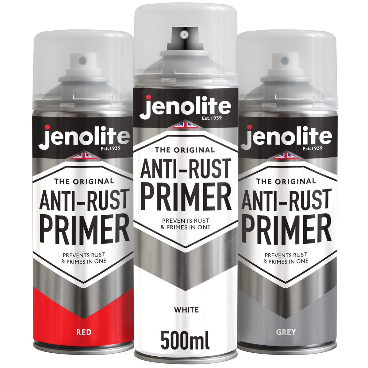 Anti-Rust Primer Spray Paint - Metal Primer
