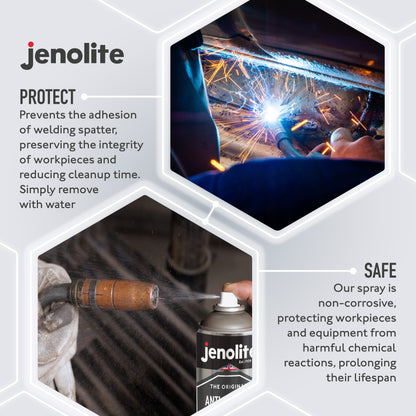 Welders Anti-Spatter Spray Aerosol | Non-flammable | Prevents Adhesion of Welding Spatter | 500ml