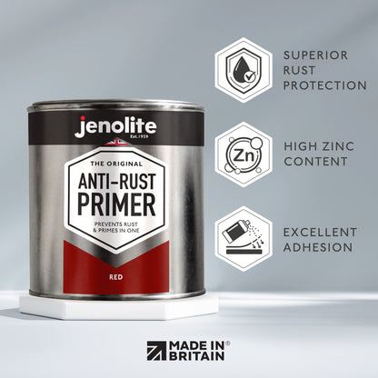 Anti-Rust Primer | Red Oxide 1 Litre Tin Paint