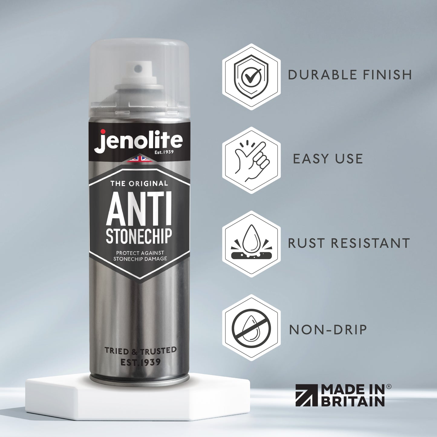 Anti-Stonechip Bodywork Protection | Black | 500ml | Car Bodywork Protection Spray Paint
