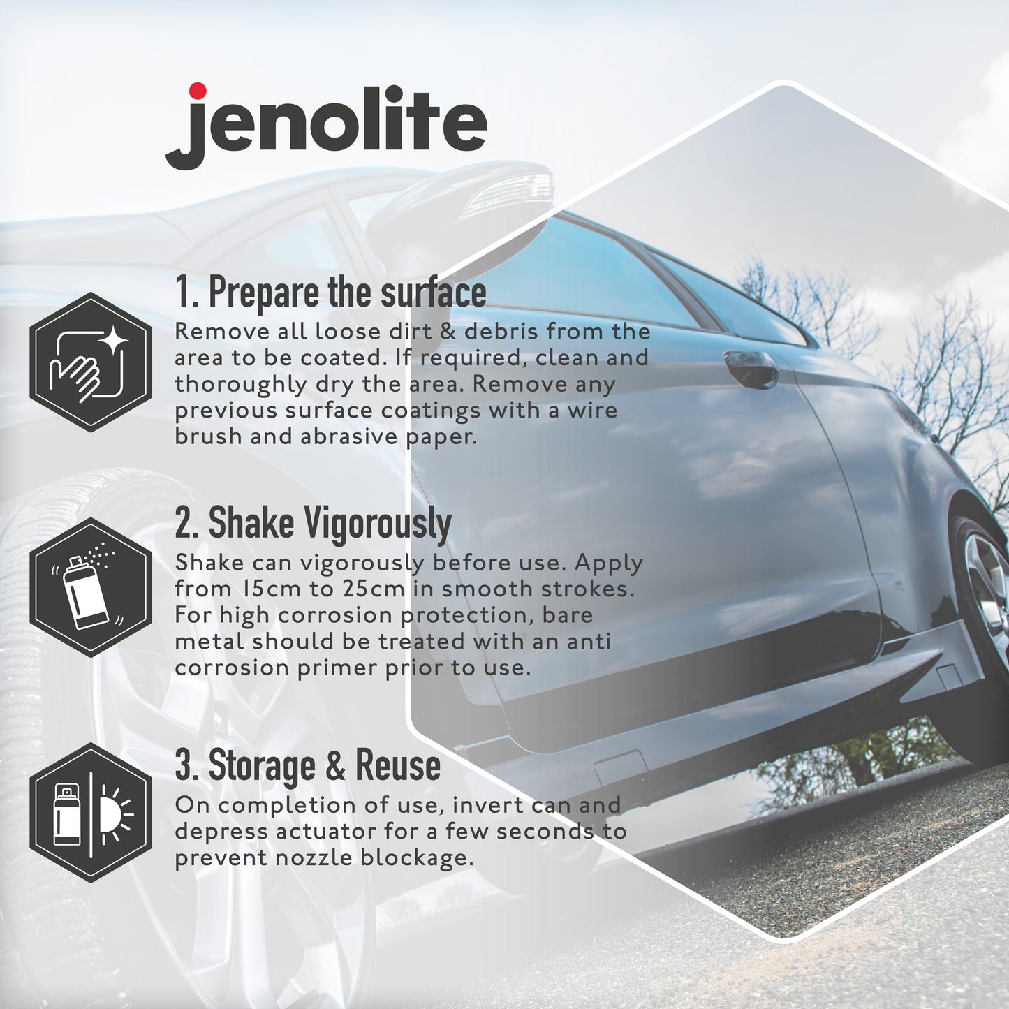 Anti-Stonechip Bodywork Protection | Black | 500ml | Car Bodywork Protection Spray Paint