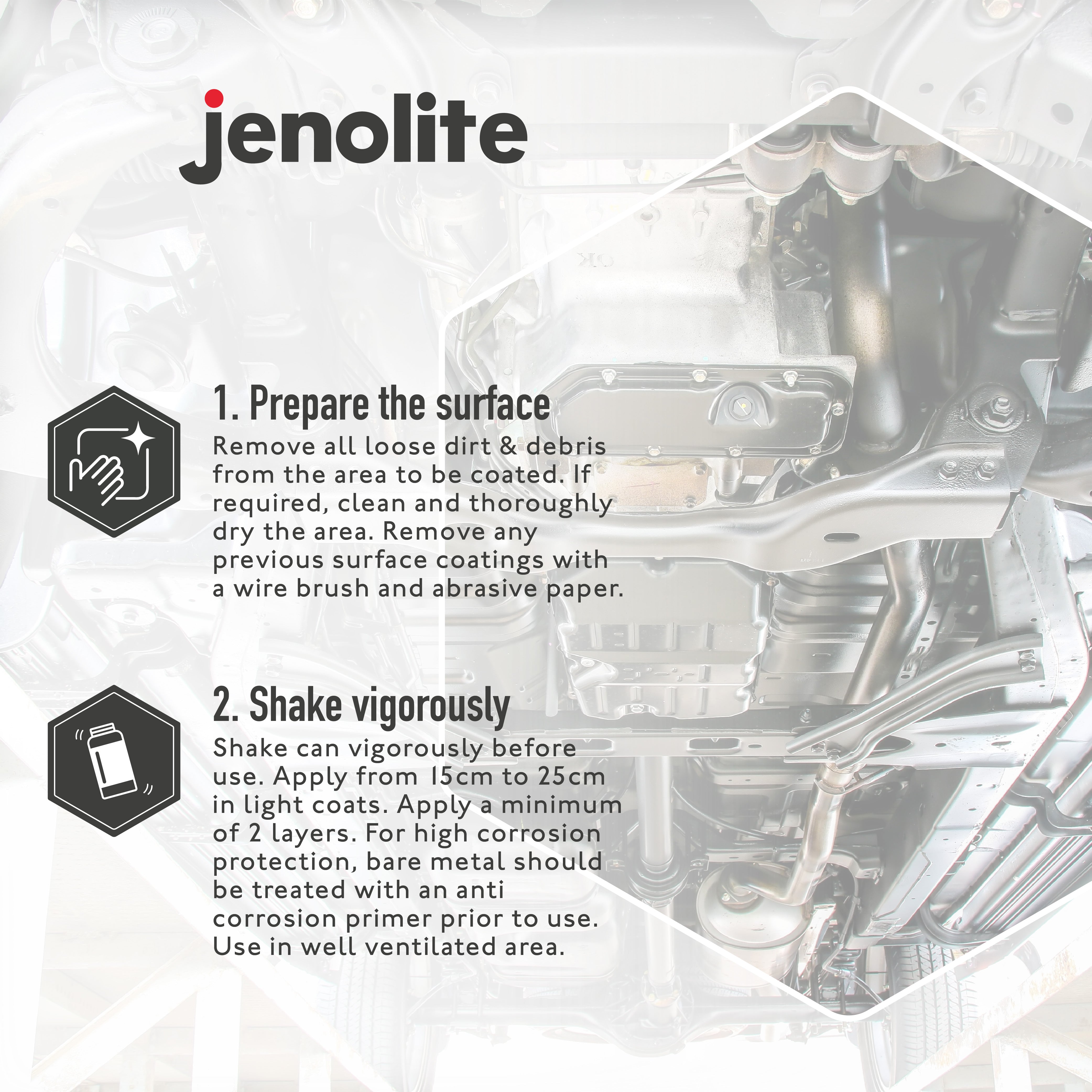 Anti-Stonechip Schutz | 1 Litre – Jenolite