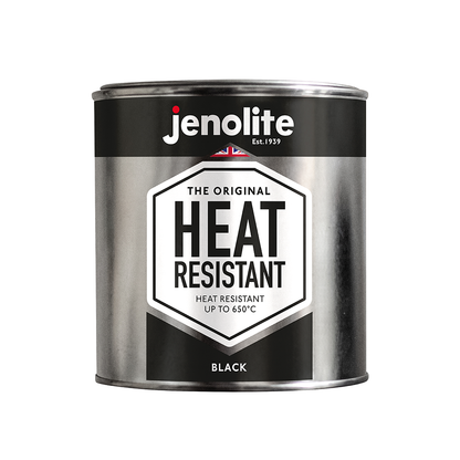 Heat Resistant Paint - Up to 650C | Matt Black 500ml
