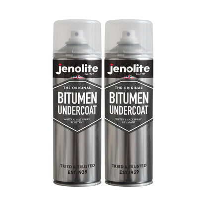 Bitumen Undercoat Anti-Corrosion Spray Paint | 500ml | Black