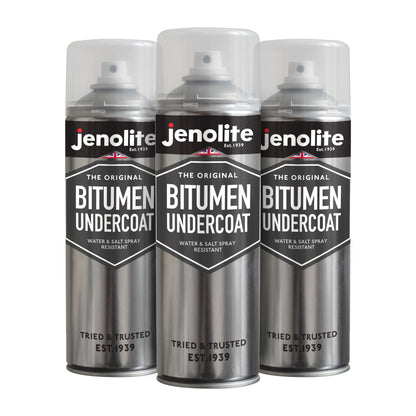 Bitumen Undercoat Anti-Corrosion Spray Paint | 500ml | Black