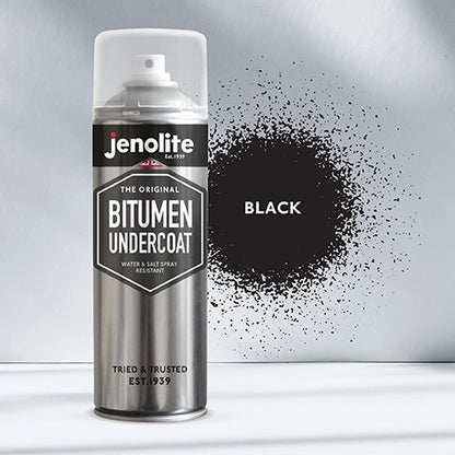 Bitumen Undercoat Anti-Corrosion Spray Paint | 500ml | Black