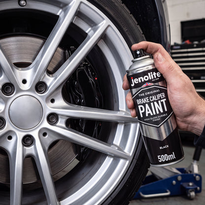Brake Caliper Spray Paint - Durable High-Gloss Finish, Heat, Corrosion & Weathering Resistant