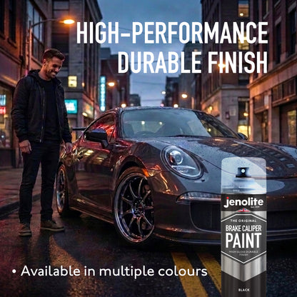 Brake Caliper Spray Paint - Durable High-Gloss Finish, Heat, Corrosion & Weathering Resistant