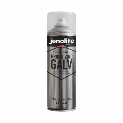 Bright Zinc Galvanising Aerosol Spray Paint  | 4 x 500ml
