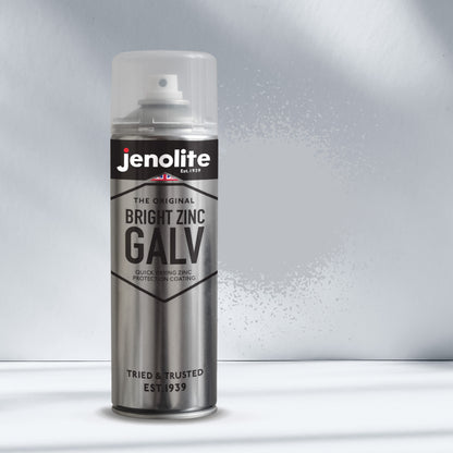 Bright Zinc Galvanising Aerosol Spray Paint  | 4 x 500ml