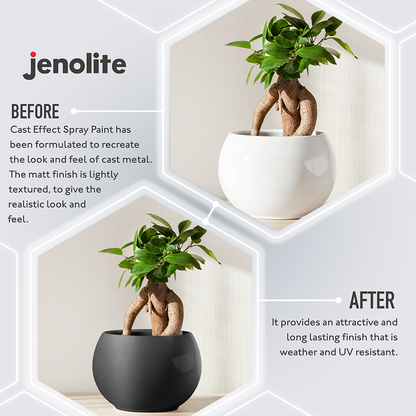 Cast Effect Spray Paint | Iron or Bronze Finish | Multi Surface Spray Paint