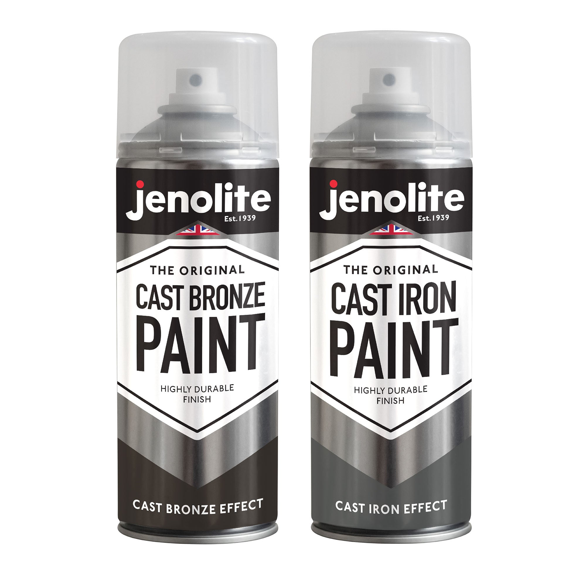 Cast Effect Spray Paint | Iron or Bronze Finish | 400ml | Multi Surface Spray Paint