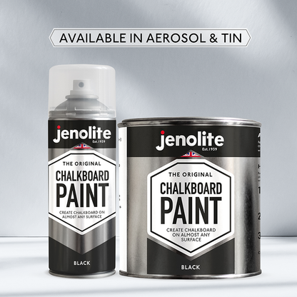 Chalkboard Paint | 400ml Aerosol | 500ml Tin