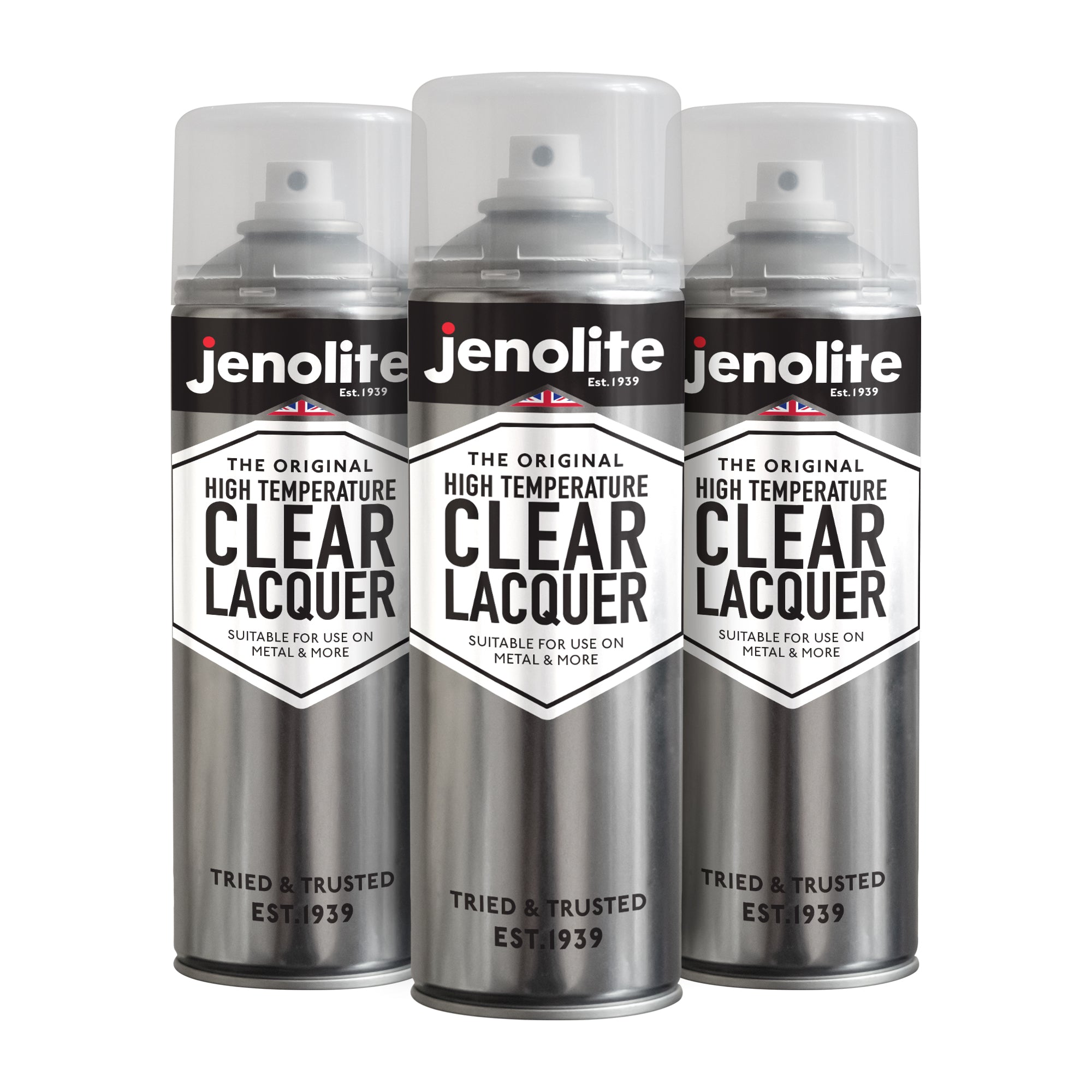 High Temperature Clear Lacquer 500ml | 650C + | Crystal Clear Finish
