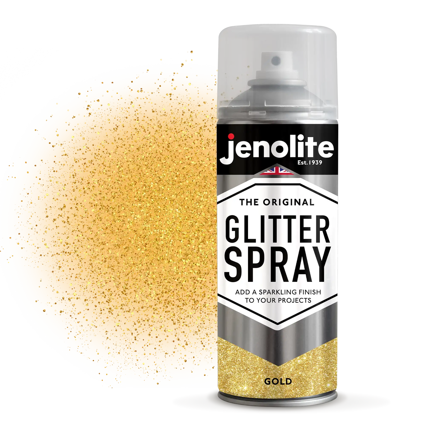 Glitter Spray Paint | 400ml | Ideal for Crafting, Hobbies & Decorations