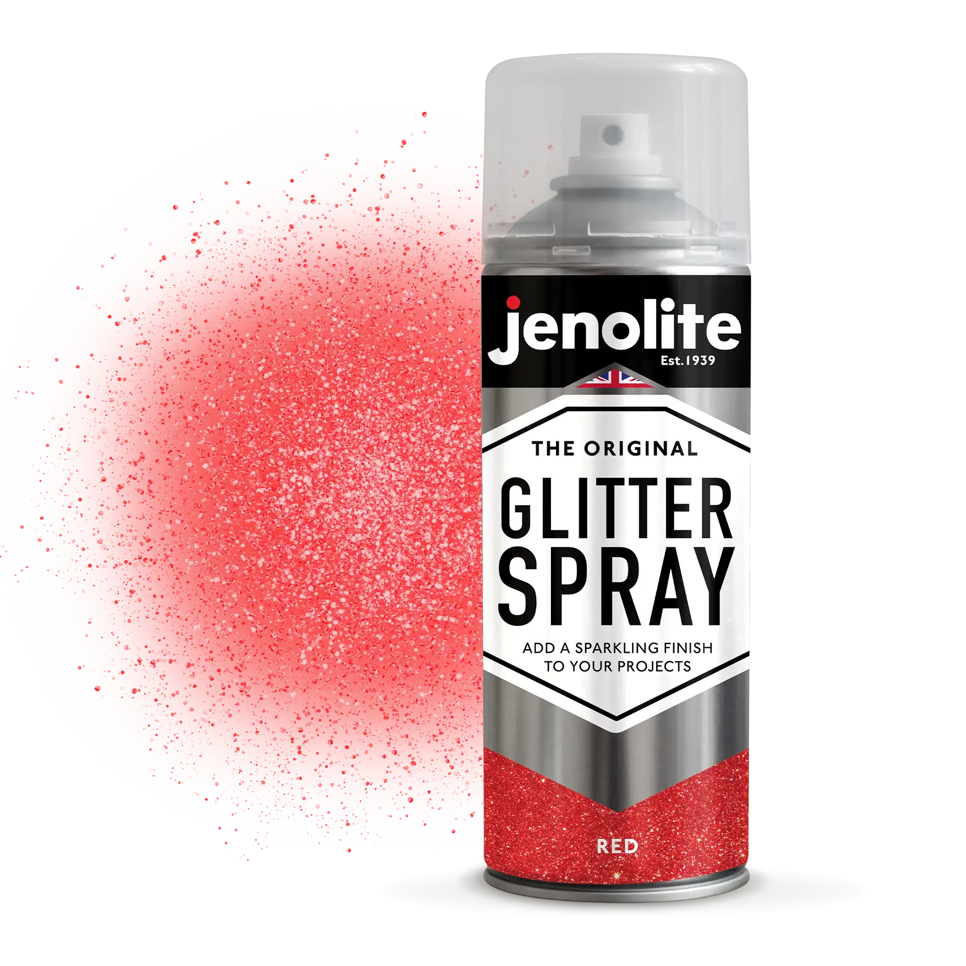 Glitter Spray Paint 400ml Ideal for Crafting, Hobbies