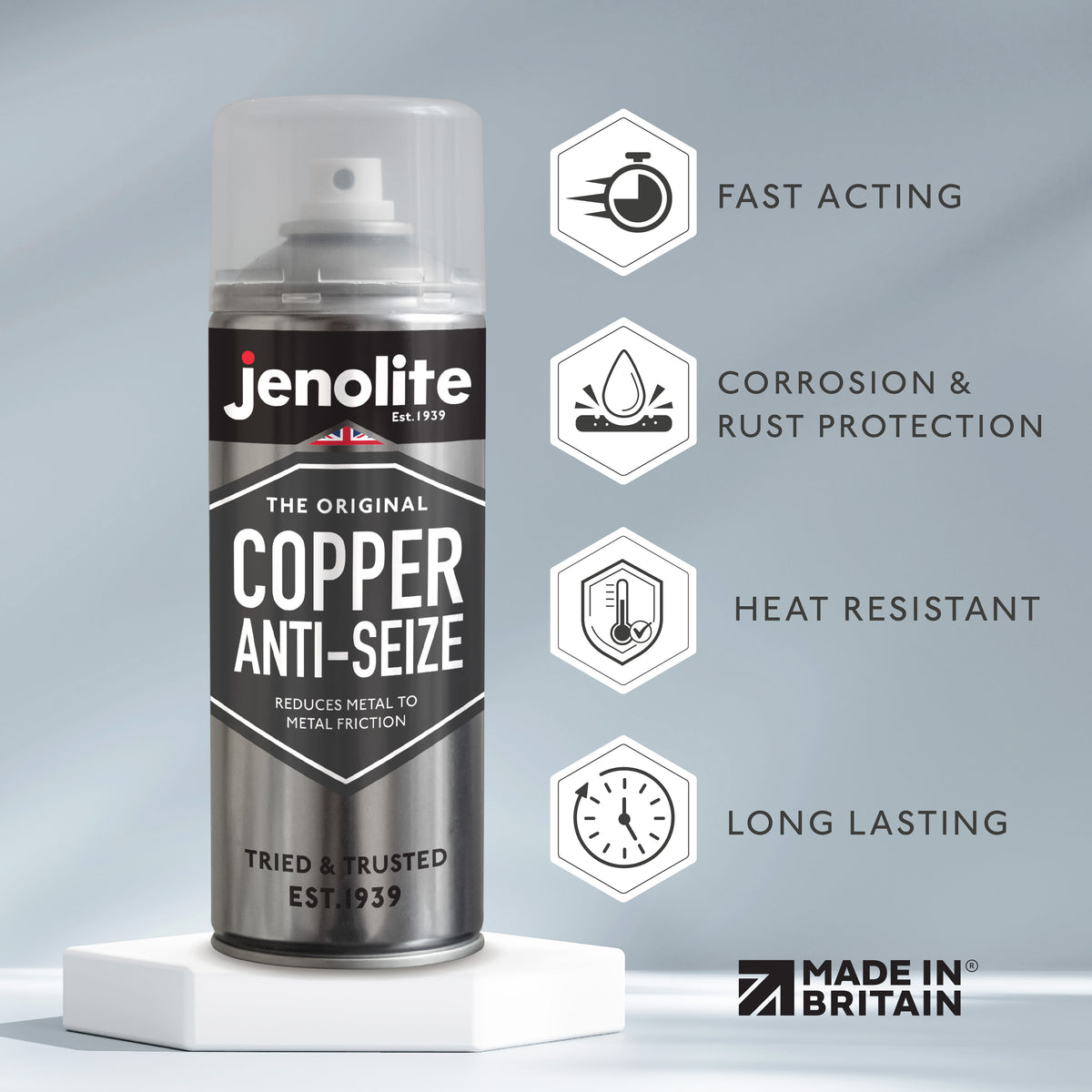 Copper Anti-Seize | Aerosol 400ml | Tin 500ml