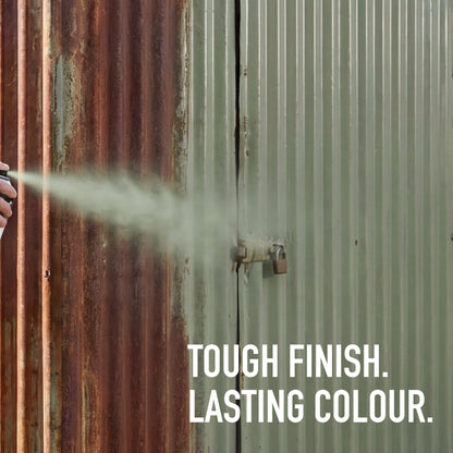 DIRECTORUST Sage Green Satin Spray Paint - 4 x 500ml - Multi Surface