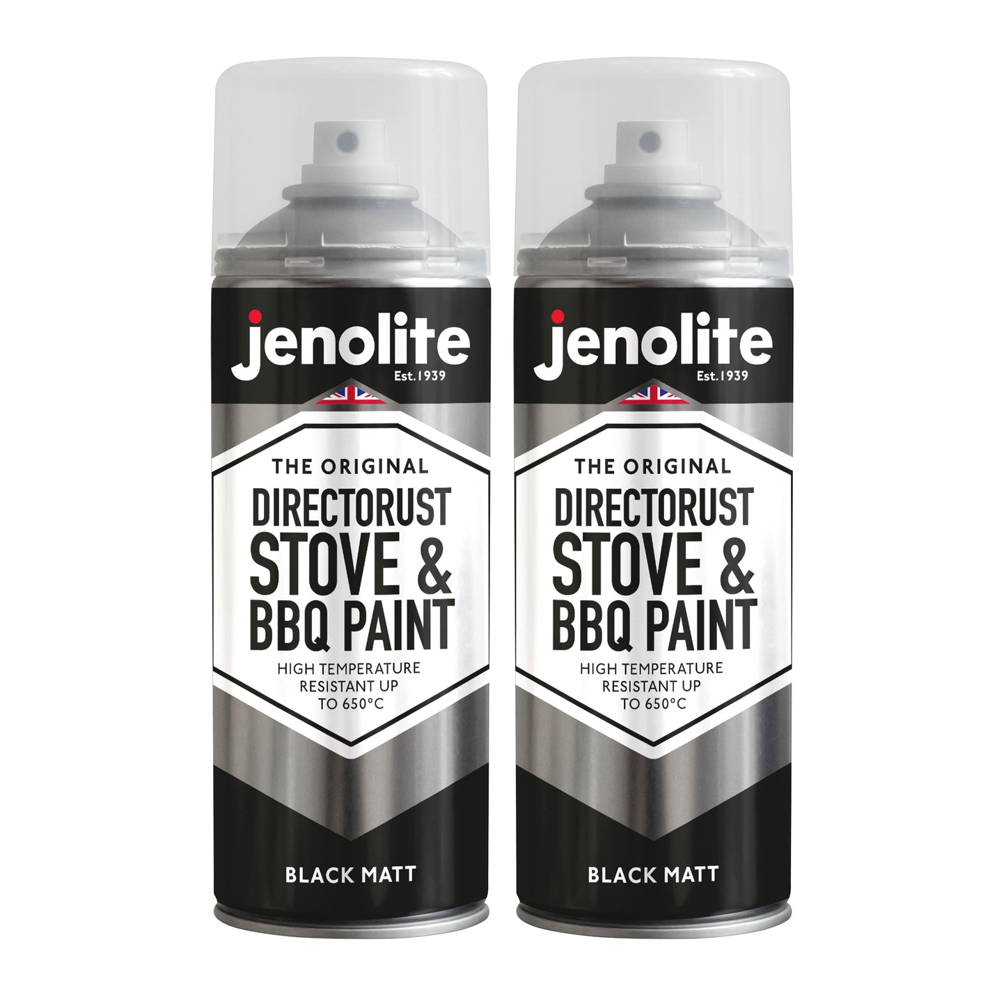 DIRECTORUST BBQ & Stove Spray Paint | 400ml | 650c+