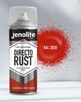 DIRECTORUST Spray Paint | Gloss | Cardinal Red | 12 x 400ml | RAL 3020