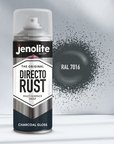 DIRECTORUST Spray Paint | Gloss | Charcoal Grey | 12 x 400ml | RAL 7016