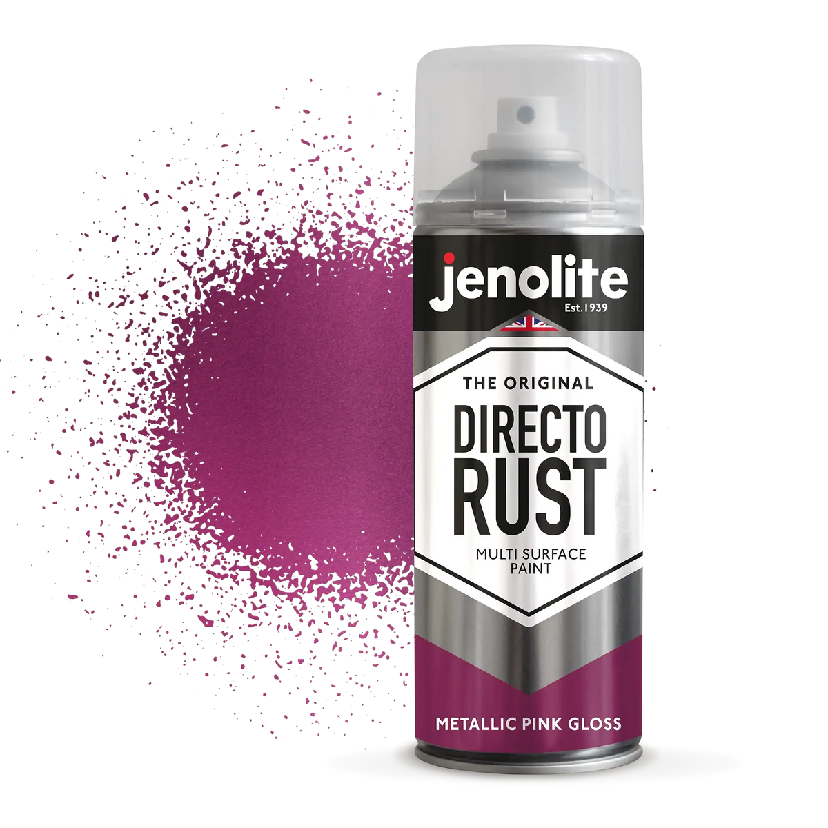 DIRECTORUST Spray Paint | METALLIC GLOSS | 400ml | Multi Surface Spray Paint