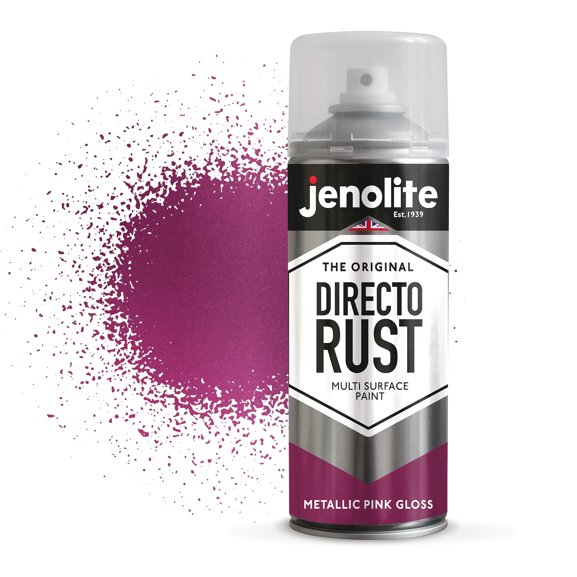 Metallic pink outlet spray paint