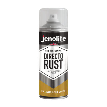 DIRECTORUST Spray Paint | METALLIC GLOSS | 400ml | Multi Surface Spray Paint