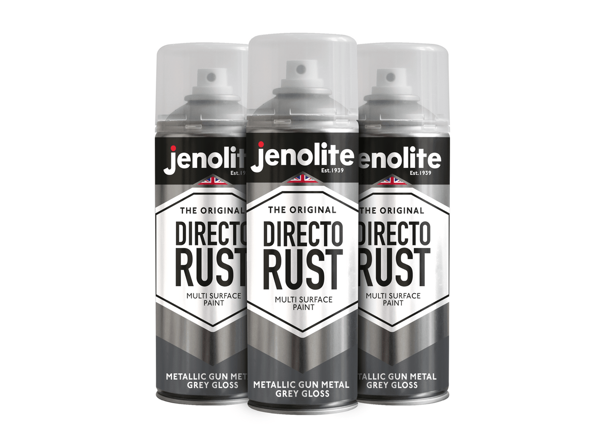 DIRECTORUST Spray Paint | METALLIC GLOSS | 400ml | Multi Surface Spray Paint