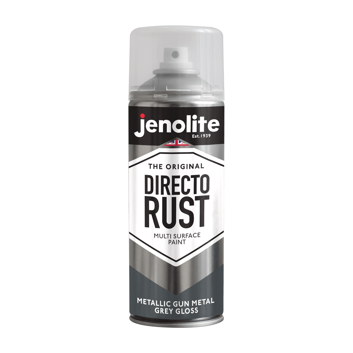 DIRECTORUST Spray Paint | METALLIC GLOSS | 400ml | Multi Surface Spray Paint