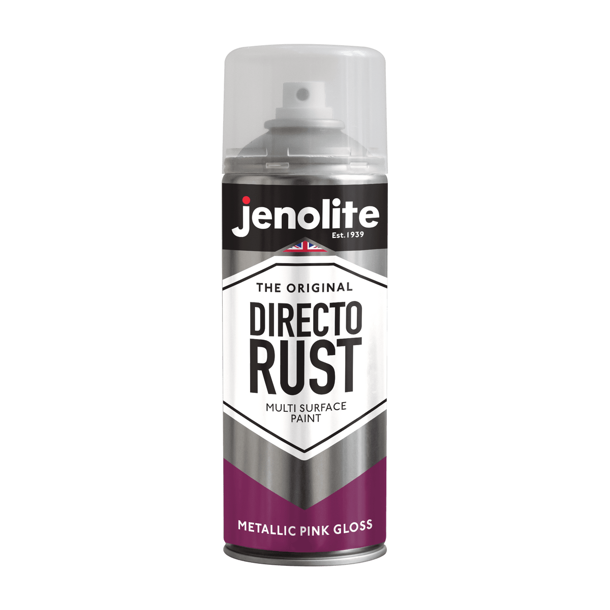 DIRECTORUST Spray Paint | METALLIC GLOSS | 400ml | Multi Surface Spray Paint