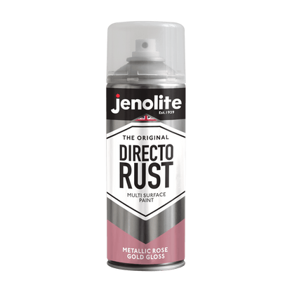 DIRECTORUST Spray Paint | METALLIC GLOSS | 400ml | Multi Surface Spray Paint