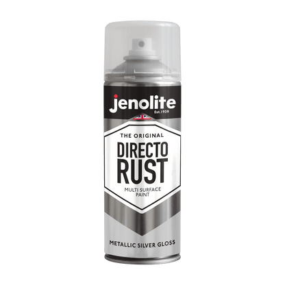 DIRECTORUST Spray Paint | METALLIC GLOSS | 400ml | Multi Surface Spray Paint