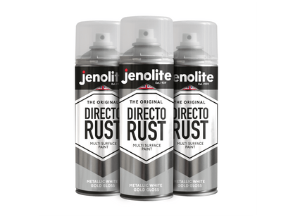 DIRECTORUST Spray Paint | METALLIC GLOSS | 400ml | Multi Surface Spray Paint