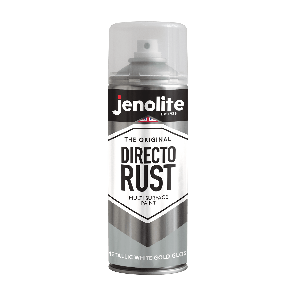 DIRECTORUST Spray Paint | METALLIC GLOSS | 400ml | Multi Surface Spray Paint