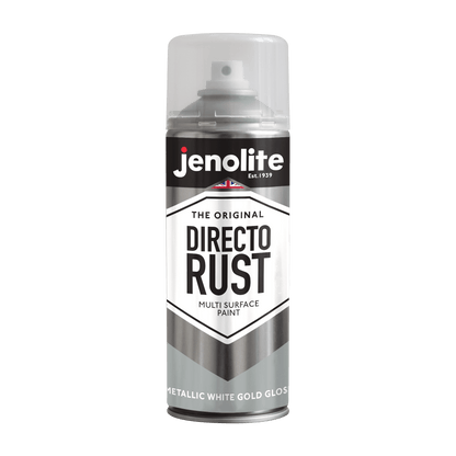 DIRECTORUST Spray Paint | METALLIC GLOSS | 400ml | Multi Surface Spray Paint