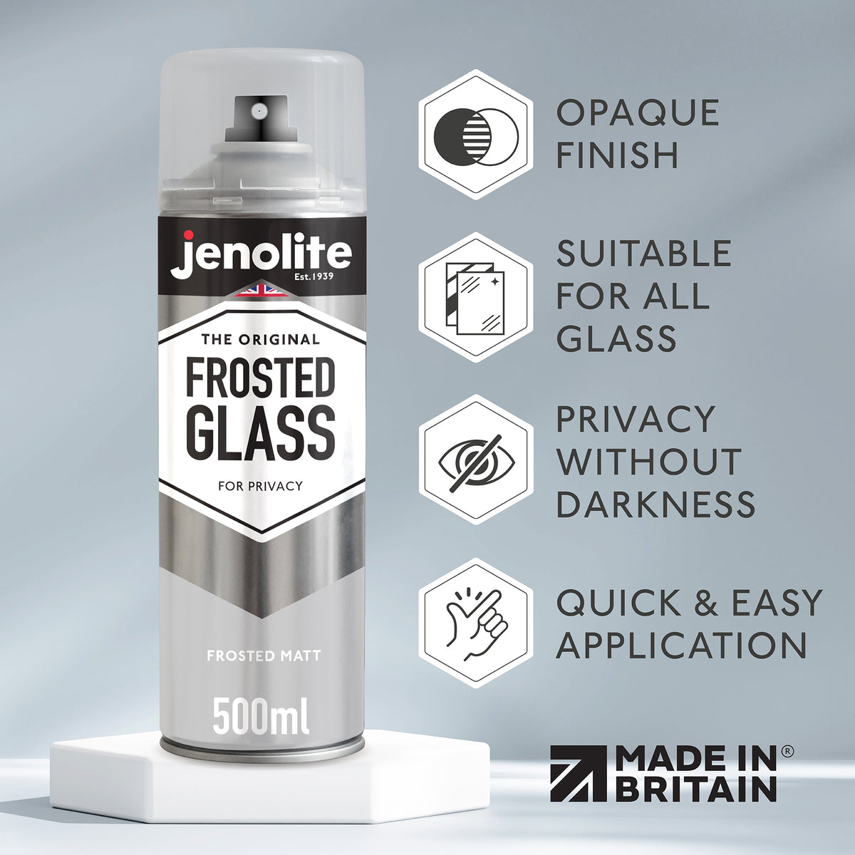 Frosted Glass | 500ml Aerosol Spray Paint