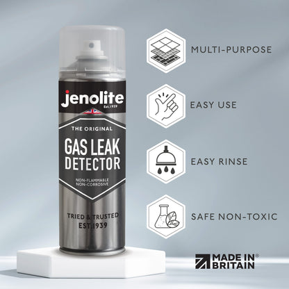 Gas Leak Detector Spray | 400ml | Detect Leaks in Heating, Plumbing & More