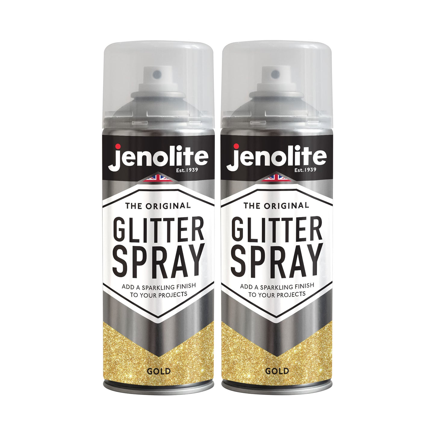 Glitter Spray Paint | 400ml | Ideal for Crafting, Hobbies & Decorations