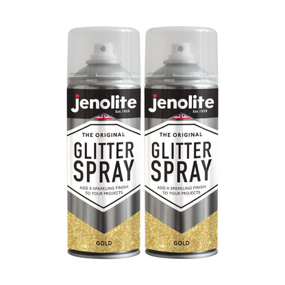Glitter Spray Paint | 400ml | Ideal for Crafting, Hobbies & Decorations