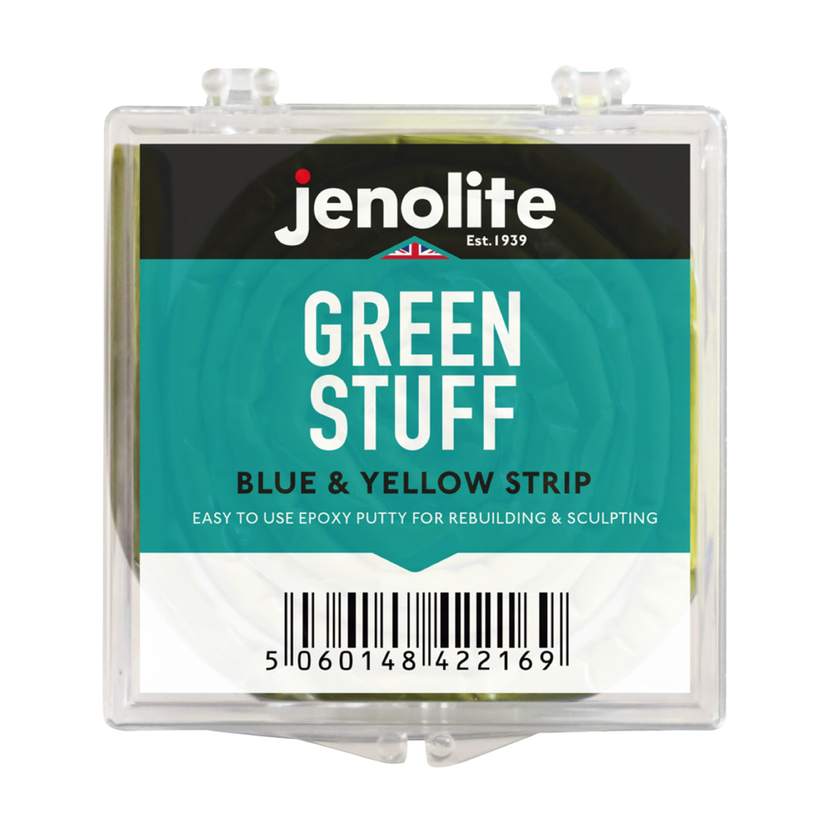 Green Stuff Epoxy Putty Roll & Yellow Strip 36 Inch