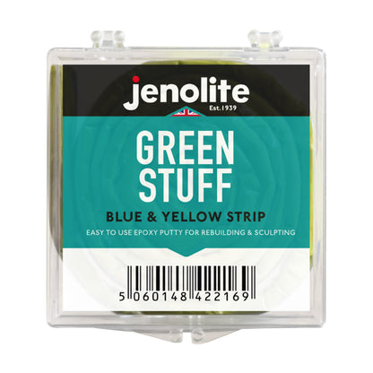 Green Stuff | Epoxy Putty Roll | Blue & Yellow Strip | 36 Inch