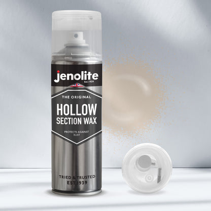 Hollow Section Cavity Wax Aerosol, 500ml Spray with 600mm Extension Straw & Nozzle
