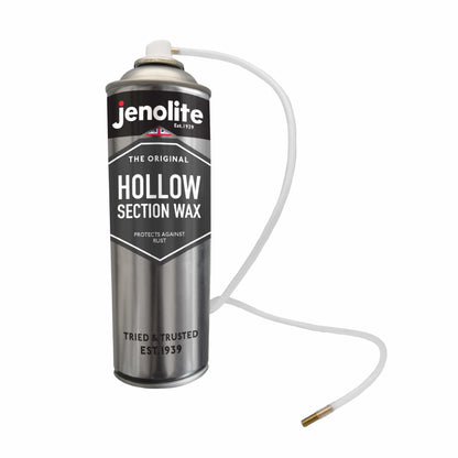 Hollow Section Cavity Wax Aerosol, 500ml Spray with 600mm Extension Straw & Nozzle