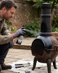 DIRECTORUST BBQ & Stove Spray Paint | 4 x 400ml | Black | 650c+