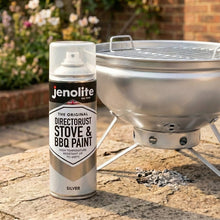 DIRECTORUST BBQ & Stove Spray Paint | 4 x 400ml | Silver | 650c+