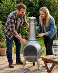 DIRECTORUST BBQ & Stove Spray Paint | 4 x 400ml | Silver | 650c+